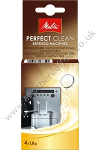 Pastilles de nettoyage PERFECT CLEAN pour machines à expresso